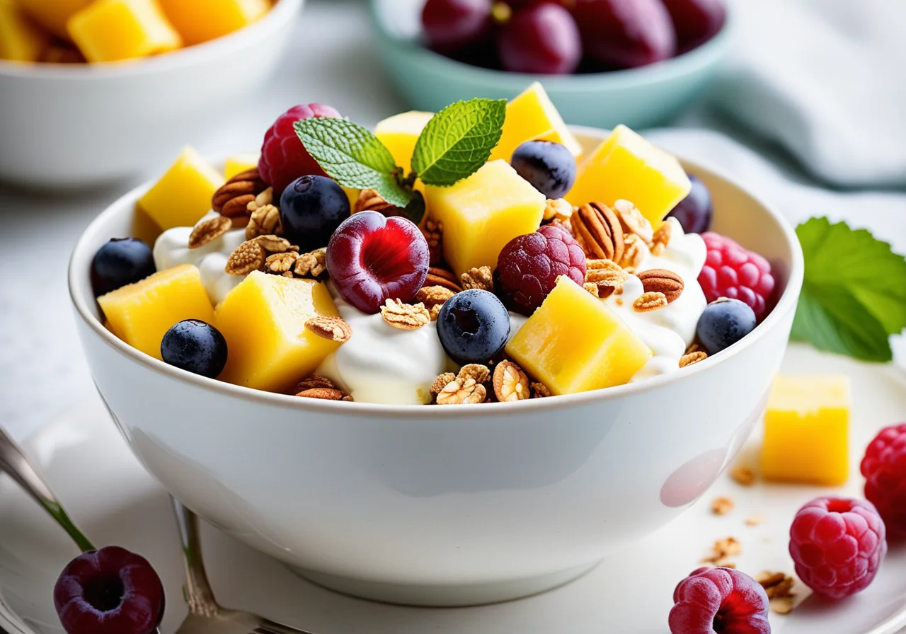 Fruit Salad with Quark