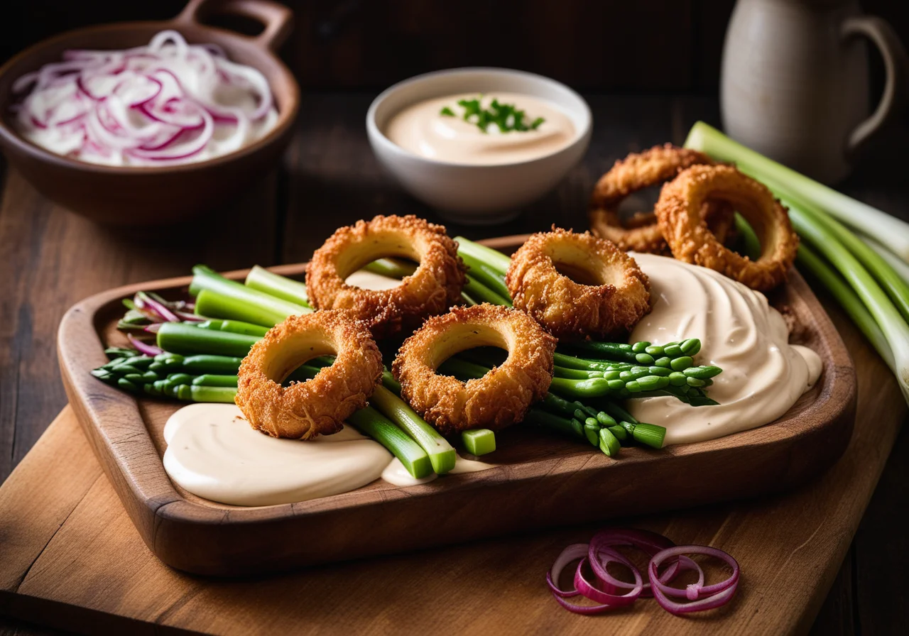 Baked Leek in Flammkuchen Style