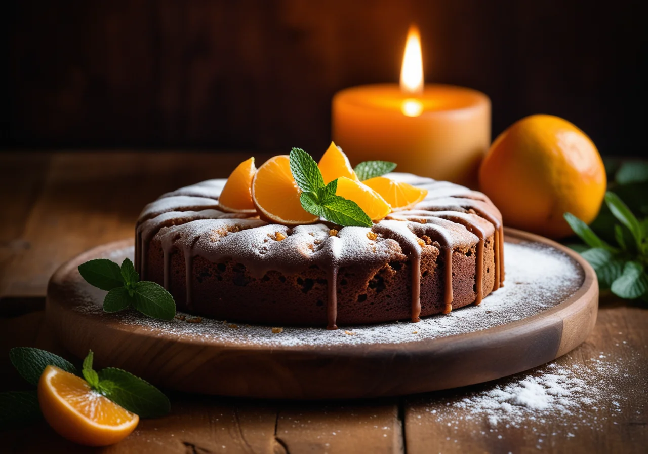 Fruit Cake in Marzipan Coat