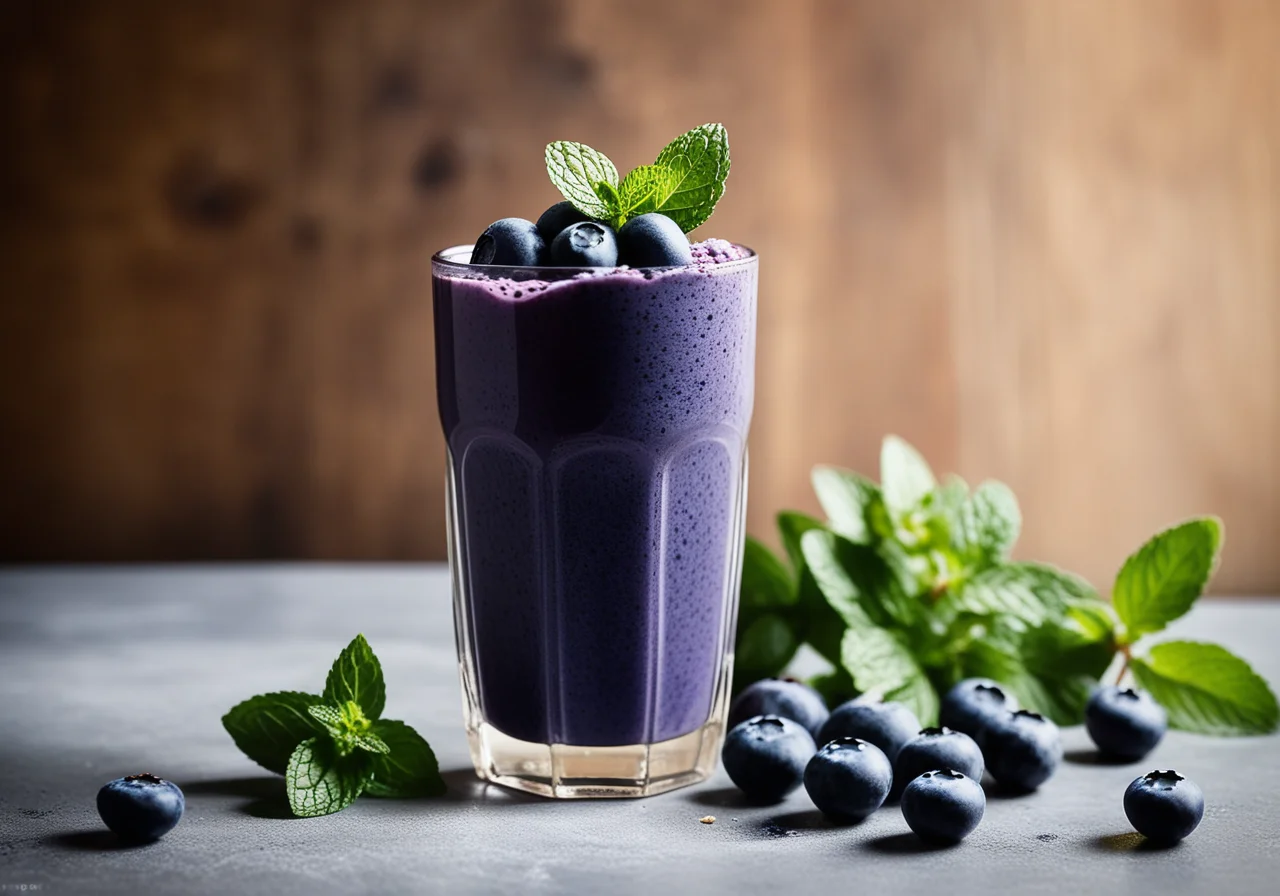 Blueberry Kefir Shake