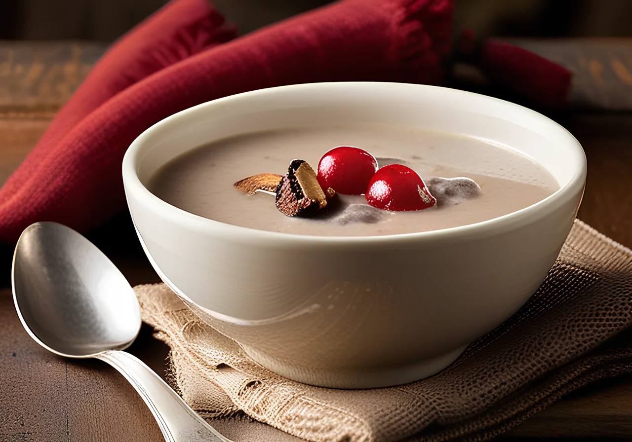 Creamy Venison and Mushroom Soup