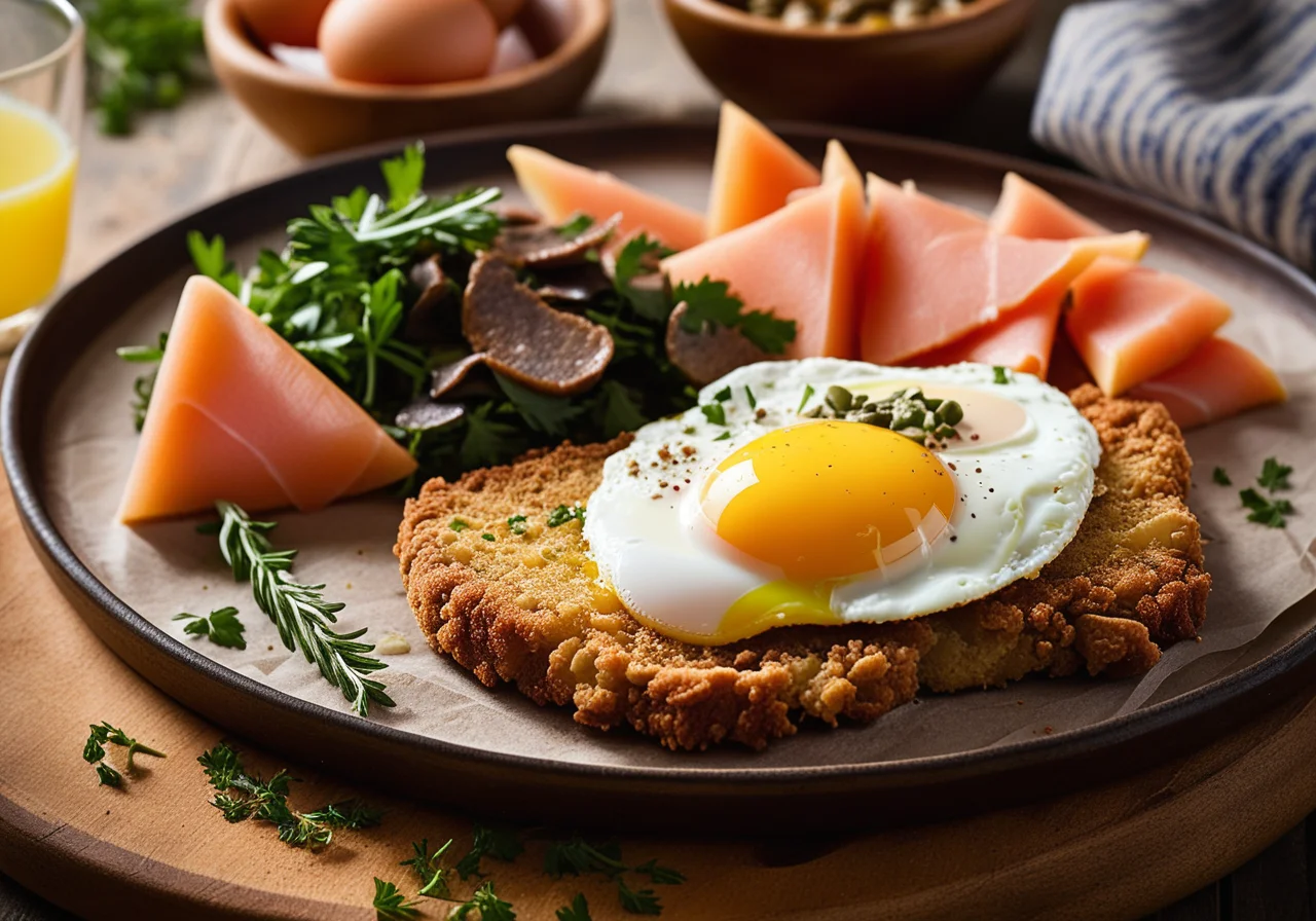 Schnitzel auf Holsteiner Art