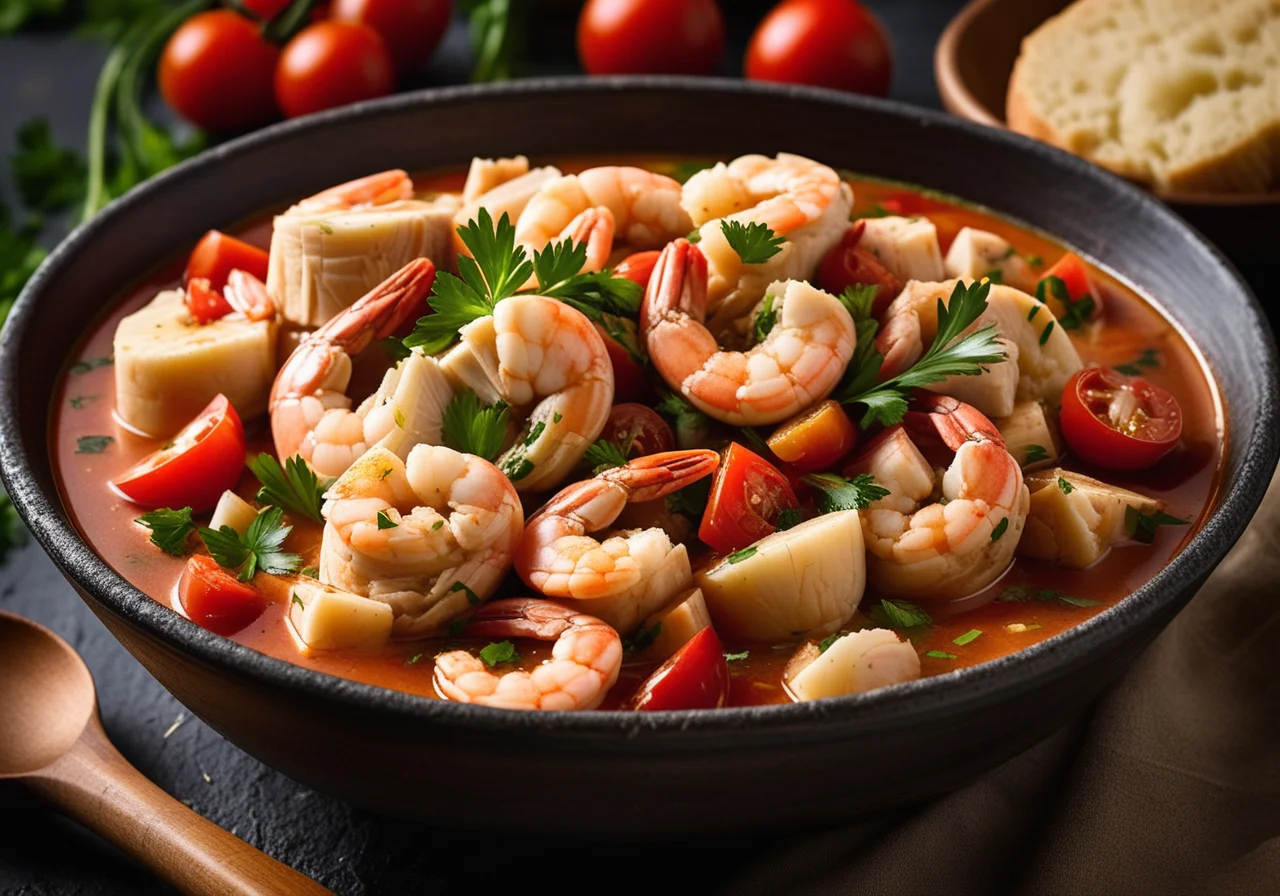 Chicken Shrimp Stew