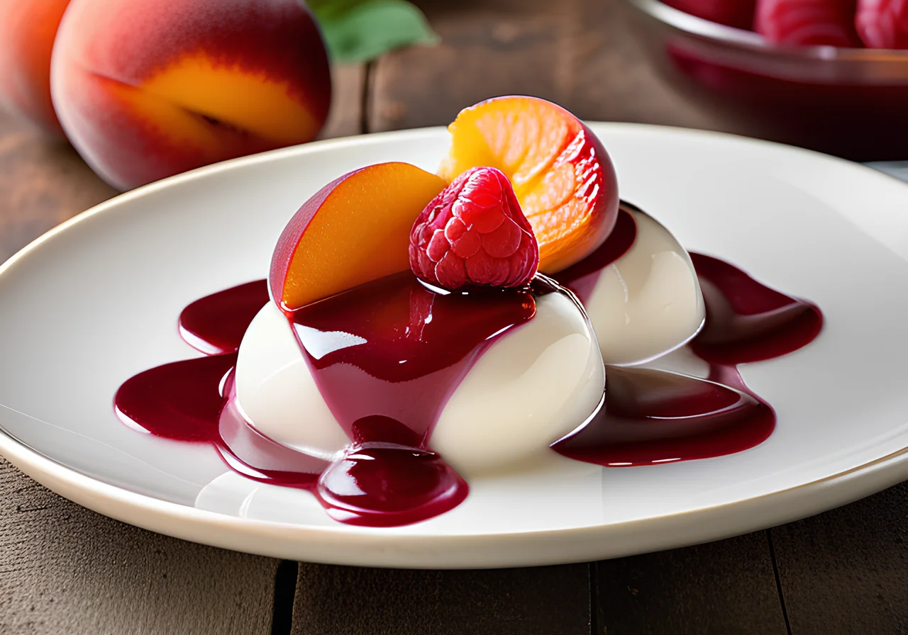 Poached Peaches