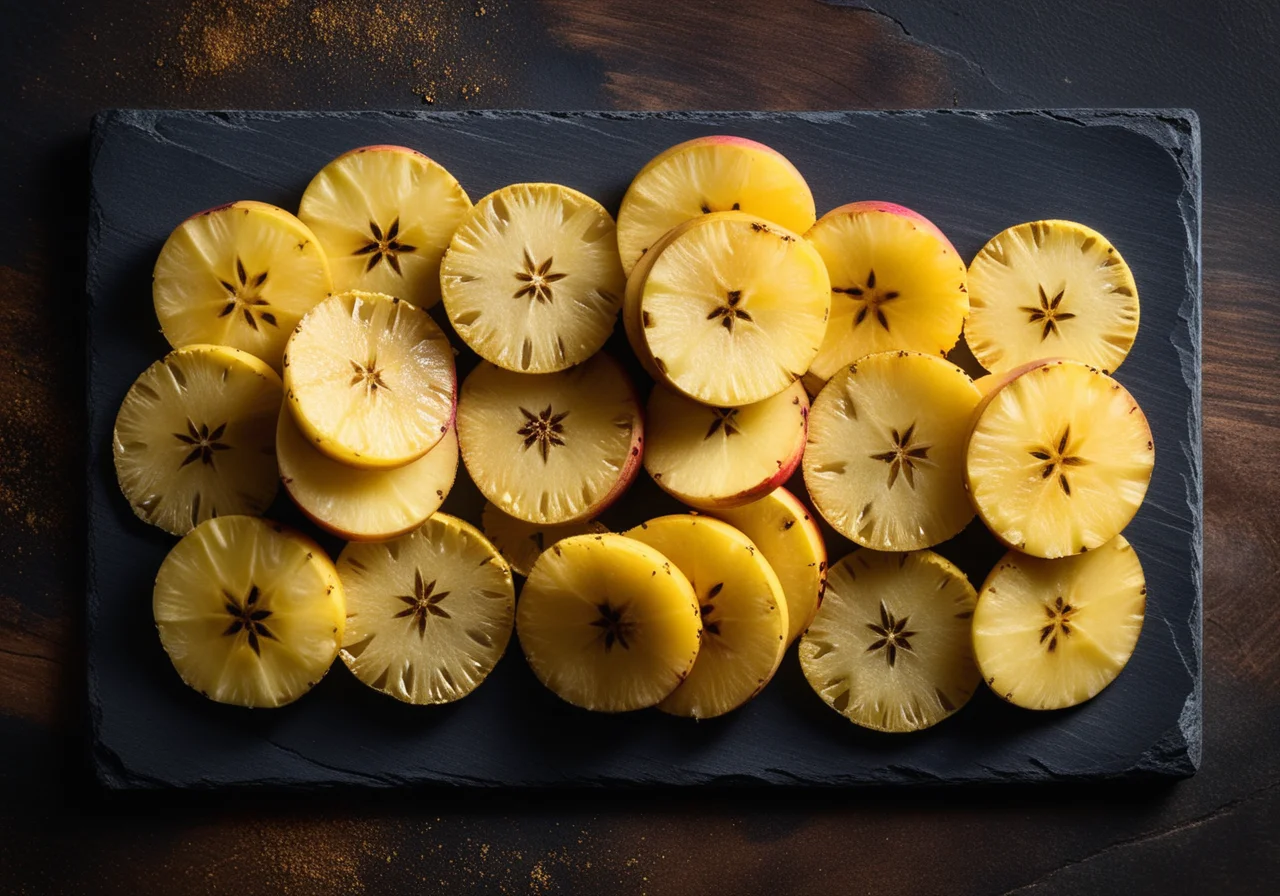Apple Chips and Pineapple Chips