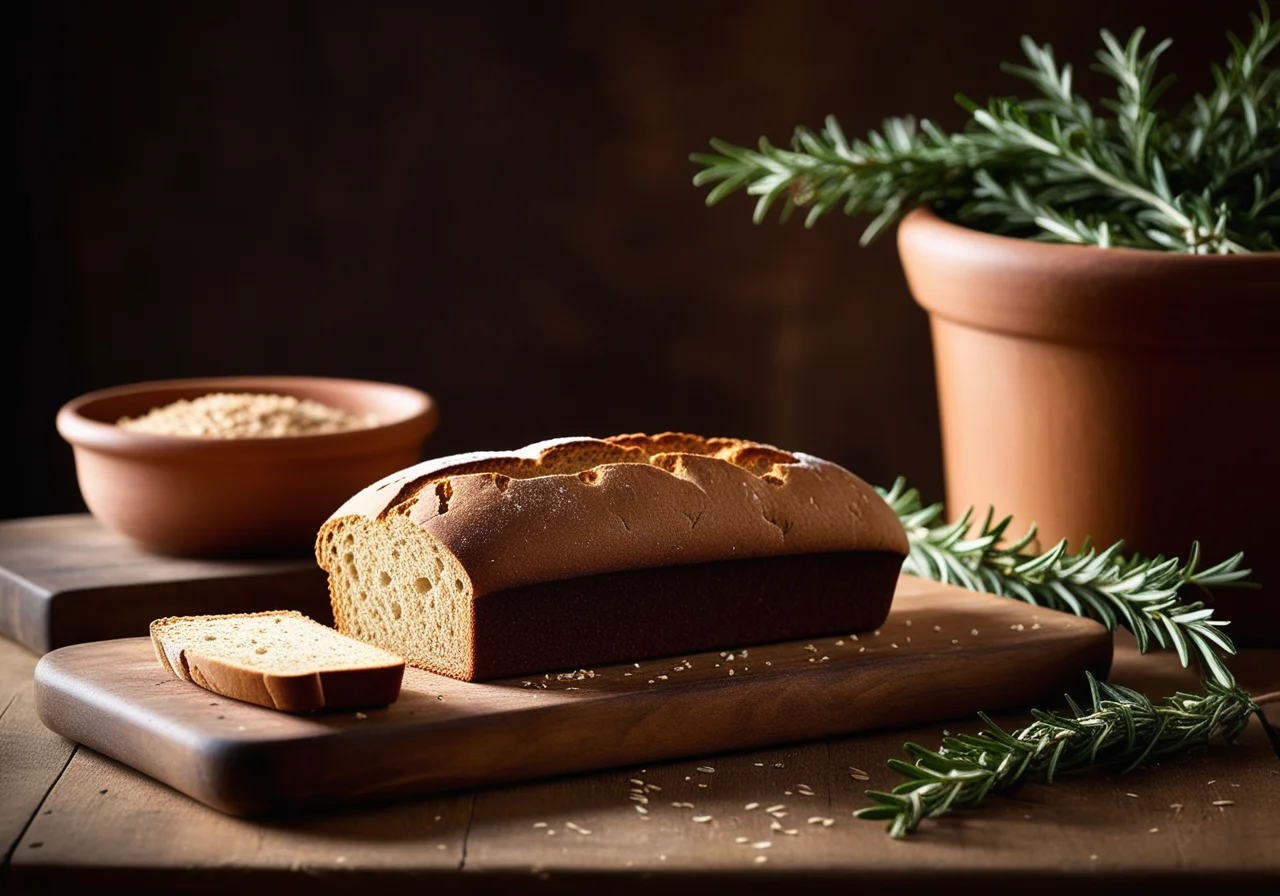 Whole Grain Bread from the Terracotta Pot