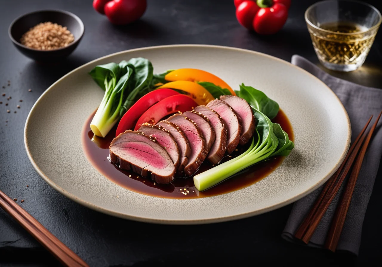 Duck Breast with Pak Choi