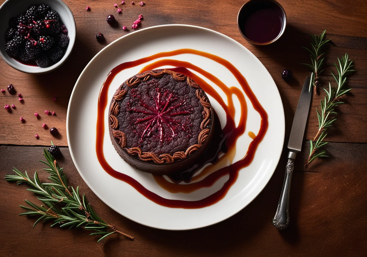 Venison Medallions with Elderberry Sauce