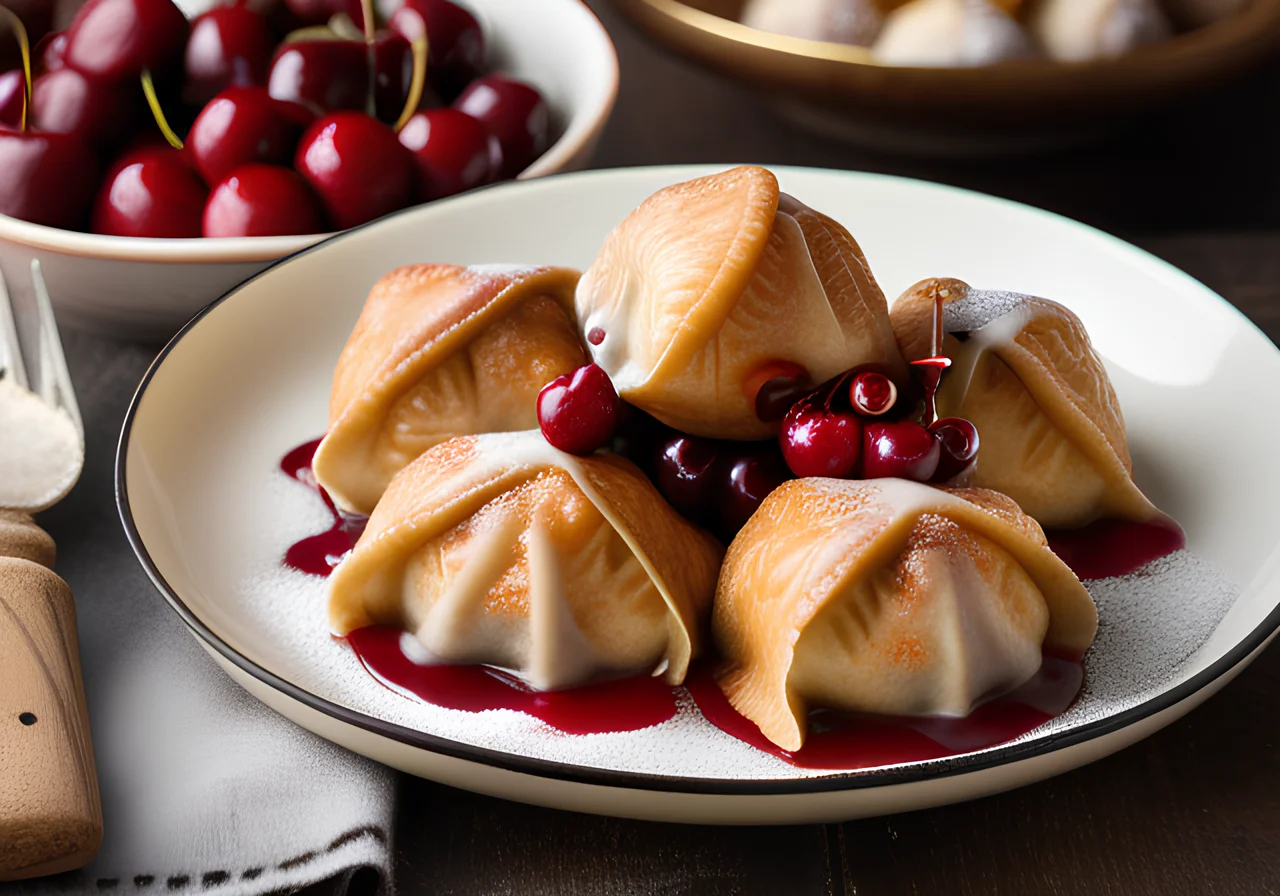 Cherry Dumplings