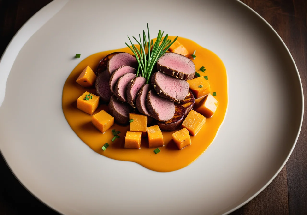 Ostrich Vegetable Stir‑Fry