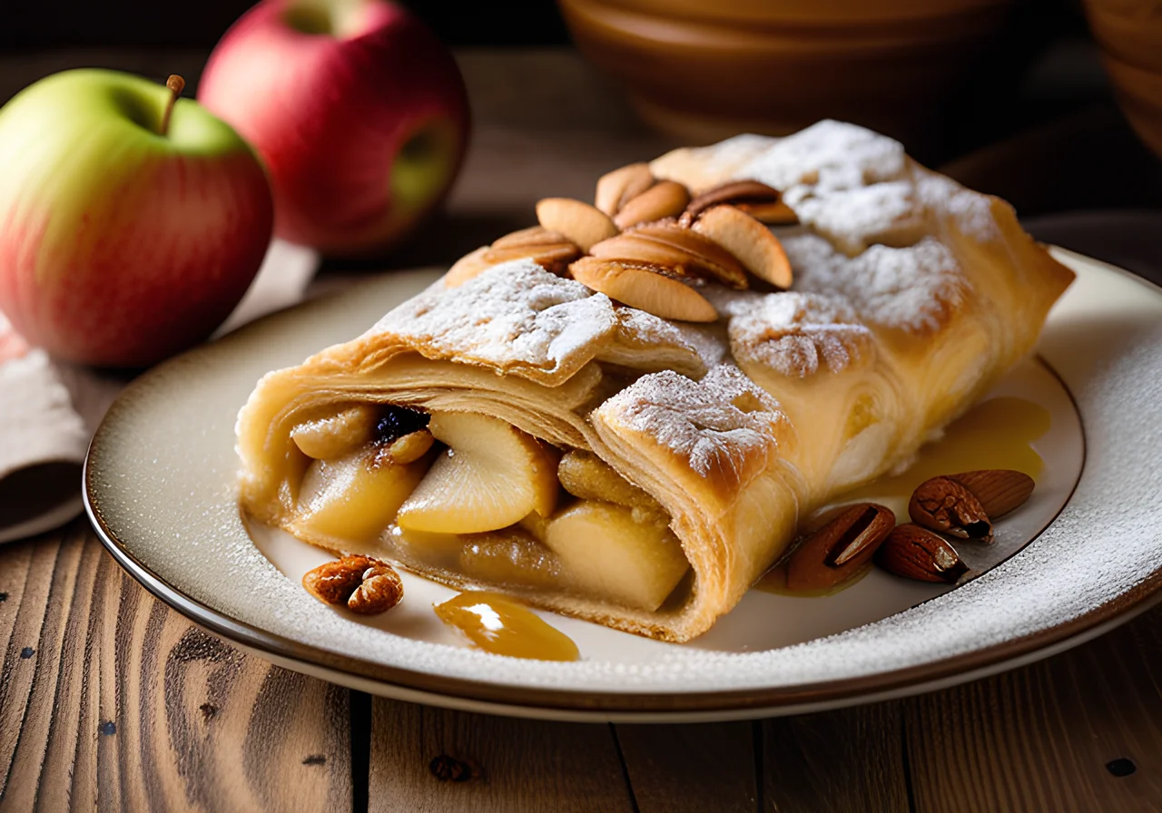 Bavarian Apple Strudel