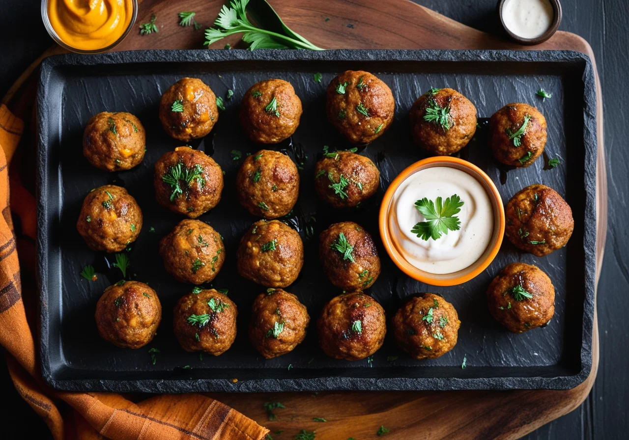 Butternut Squash Meatballs Baked in the Oven