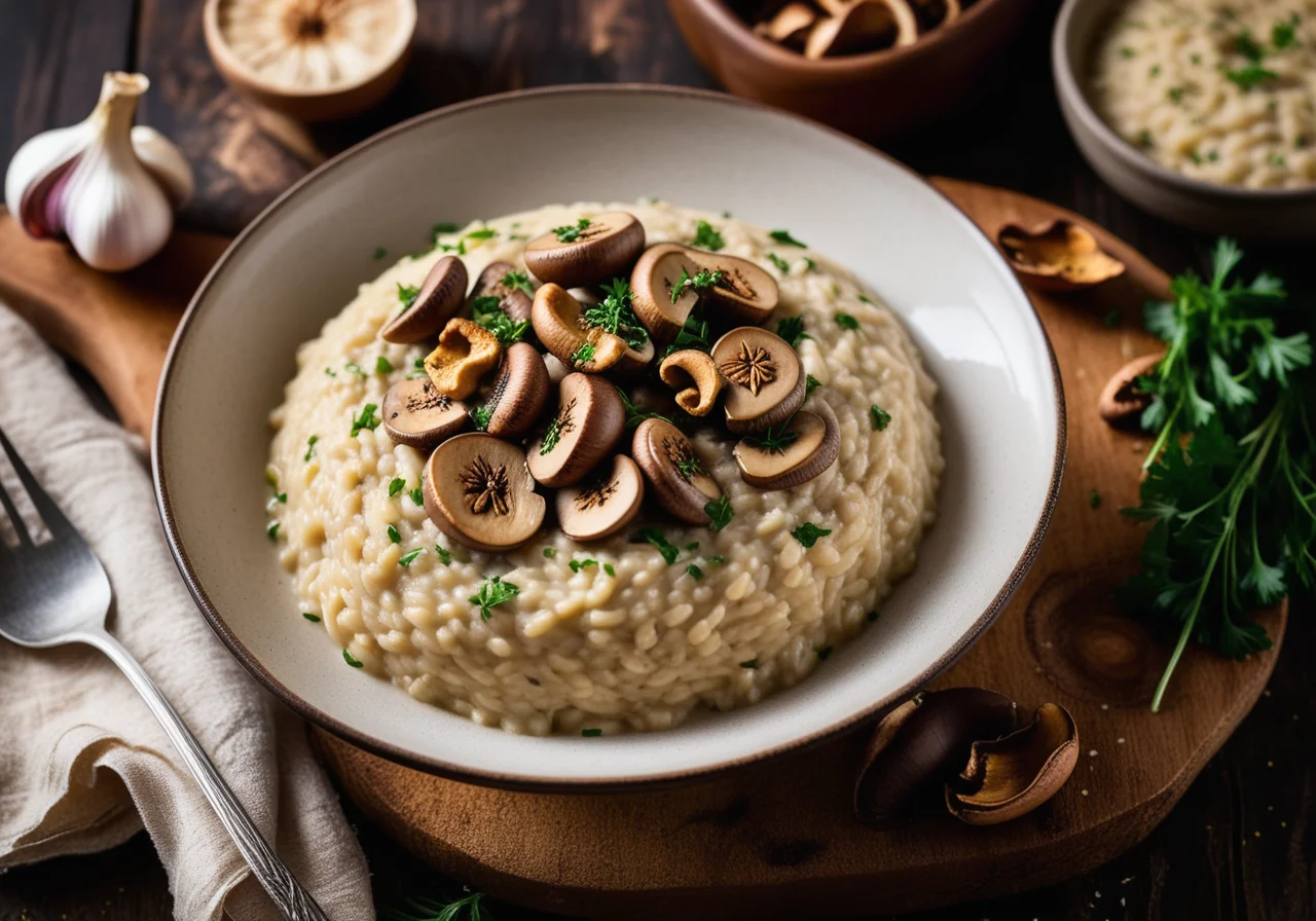 Risotto with Wild Mushrooms