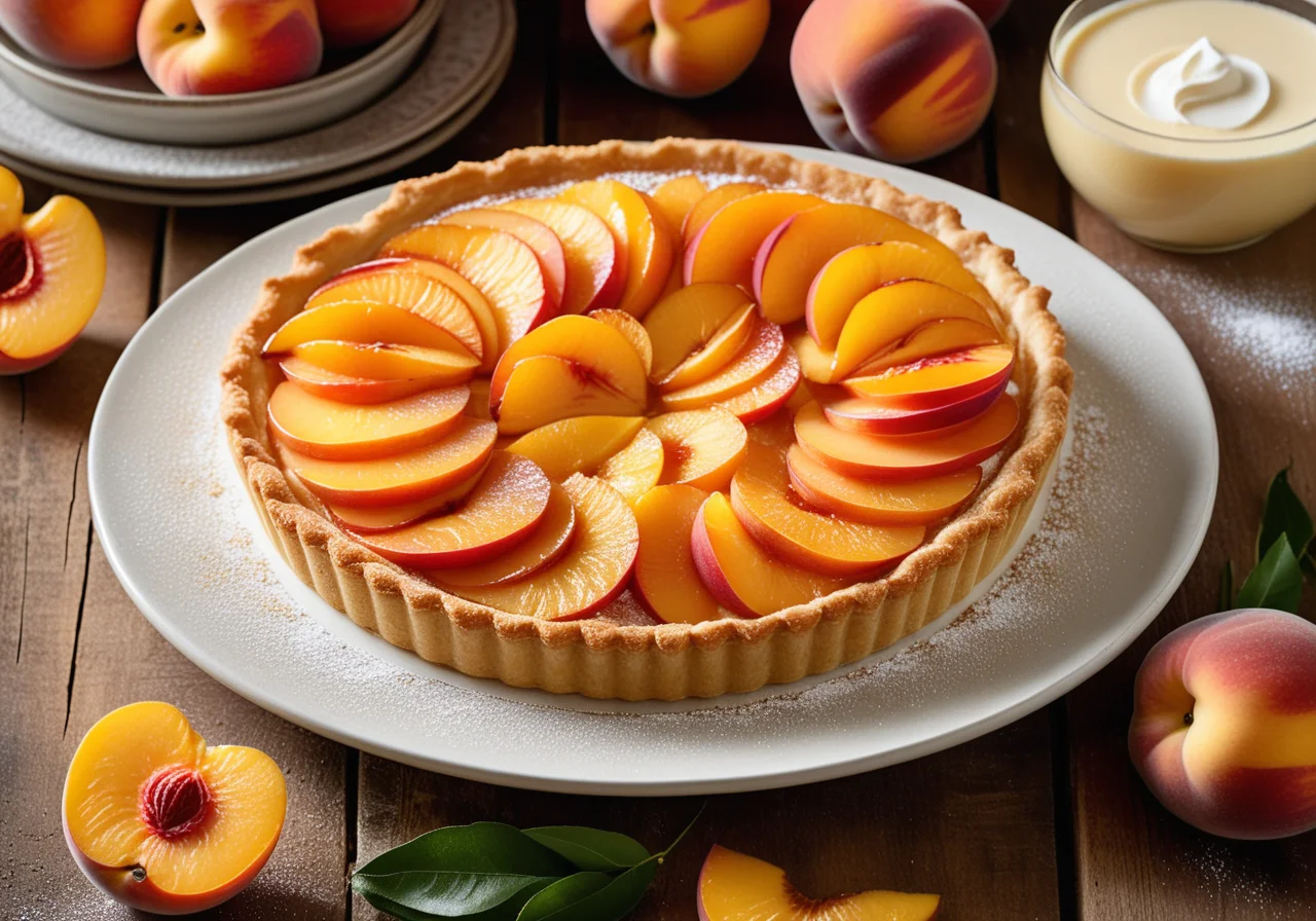 Peach Tart