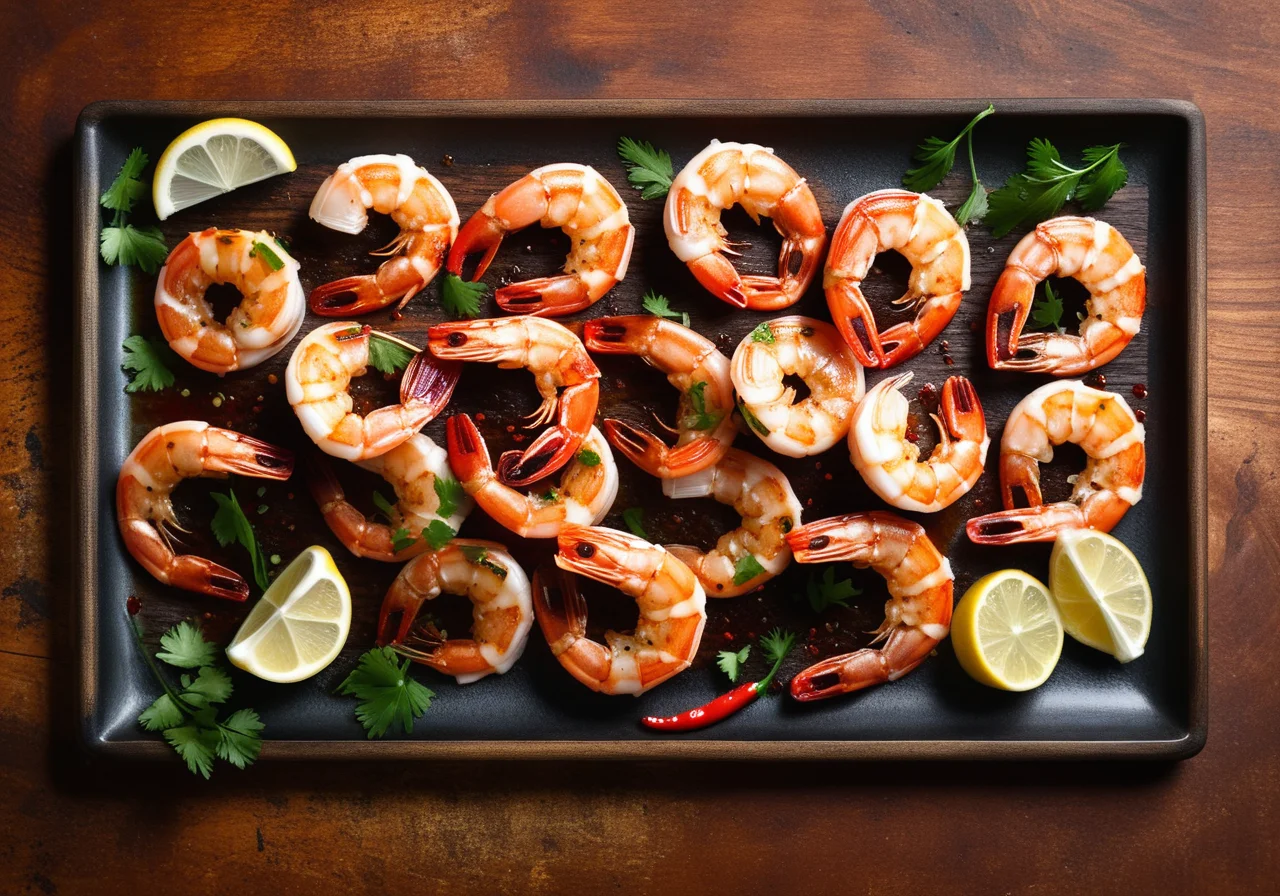 Shrimp with Ginger and Chili