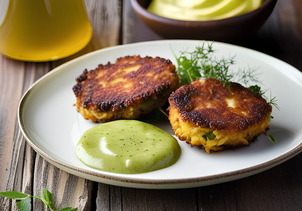 Kohlrabi Grated Patties