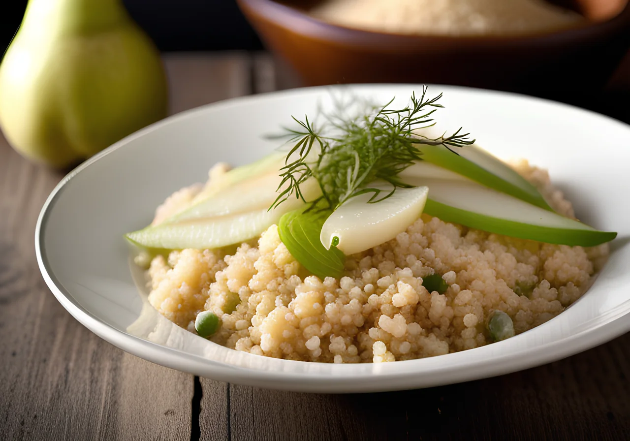 Fennel and Pear Couscous
