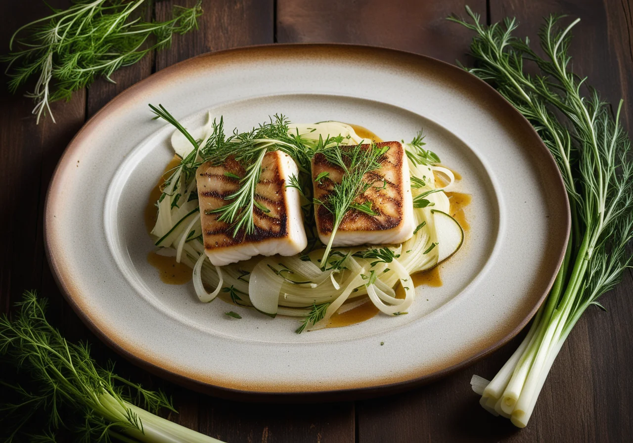 Pikeperch with Fennel Vegetables