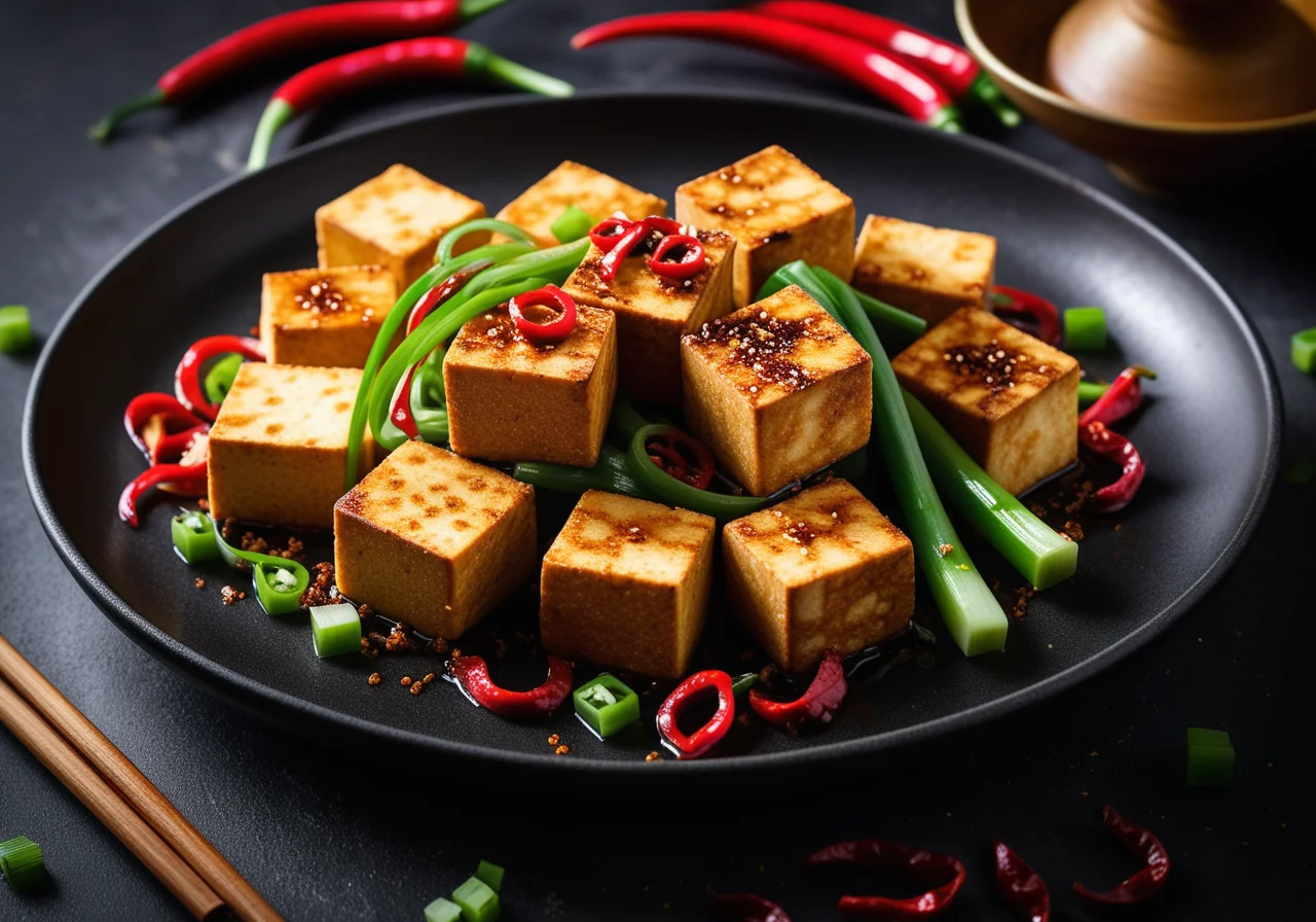Spicy Tofu Dish