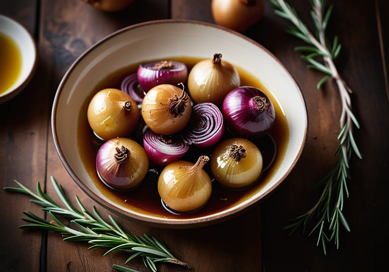 Marinated Onions Italian Style