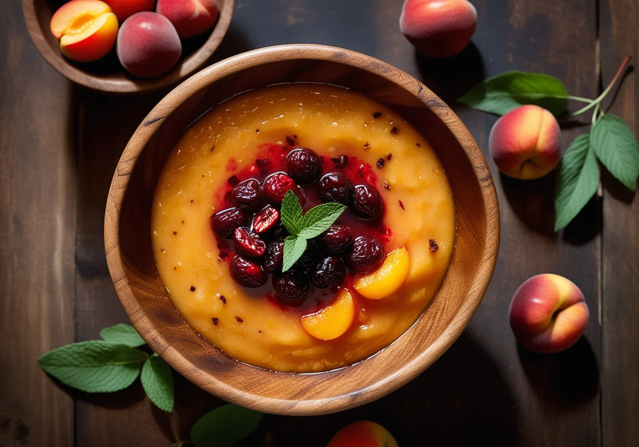 Nectarine Chutney with Ginger