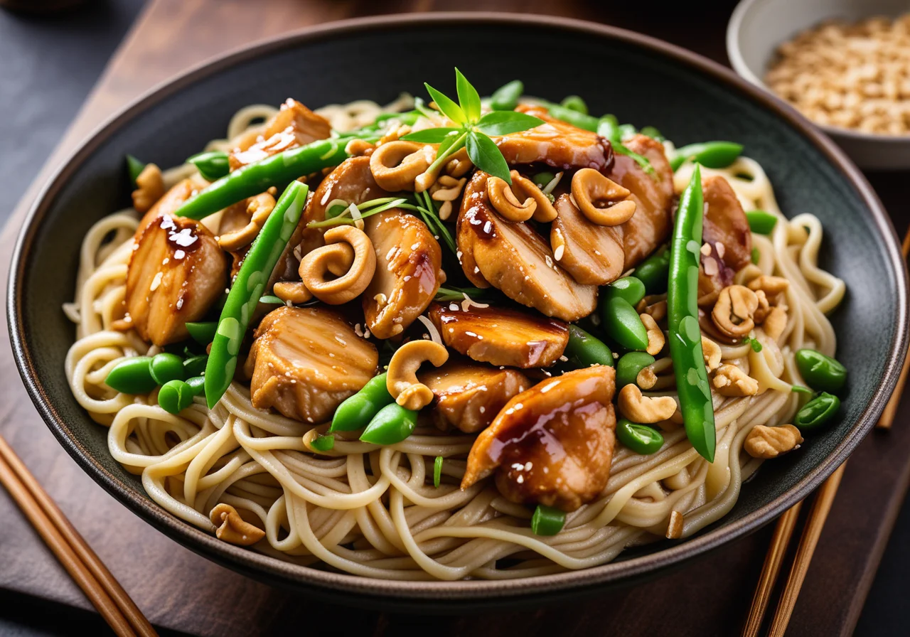 Mienudeln mit Hähnchen