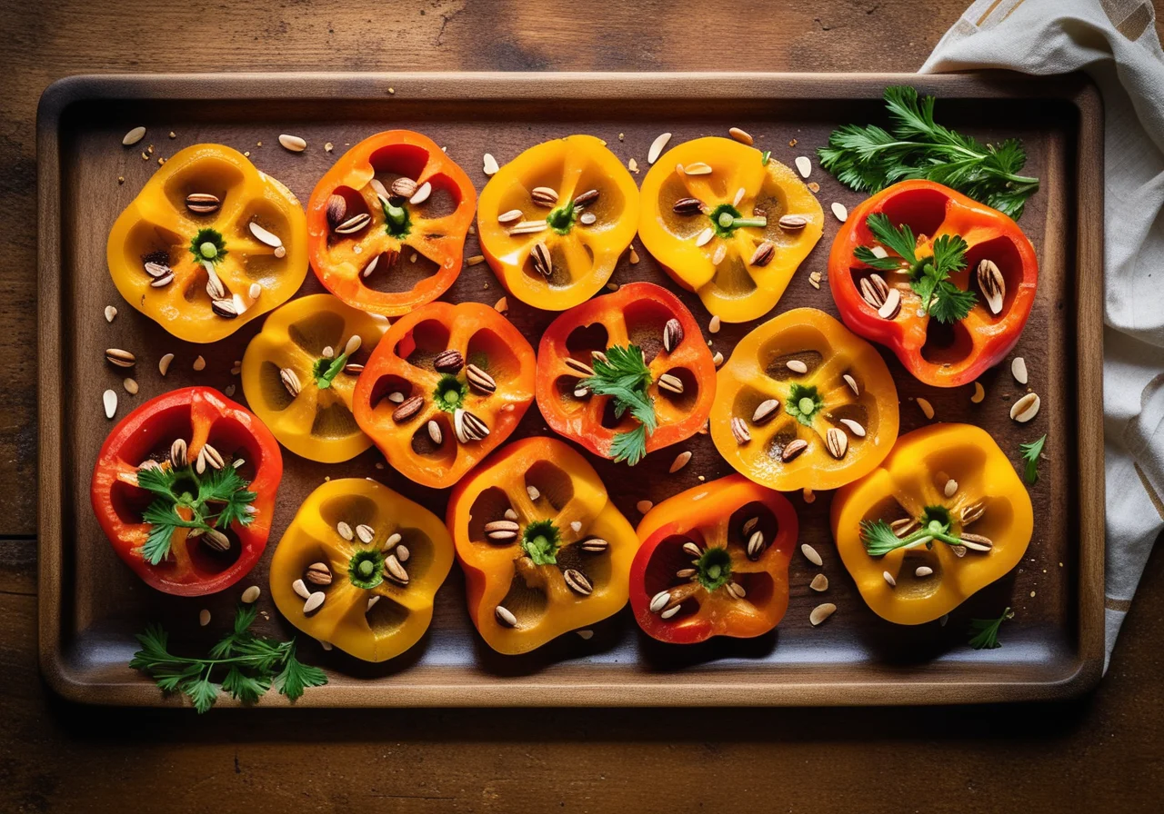 Paprika Orange Antipasti with Saffron