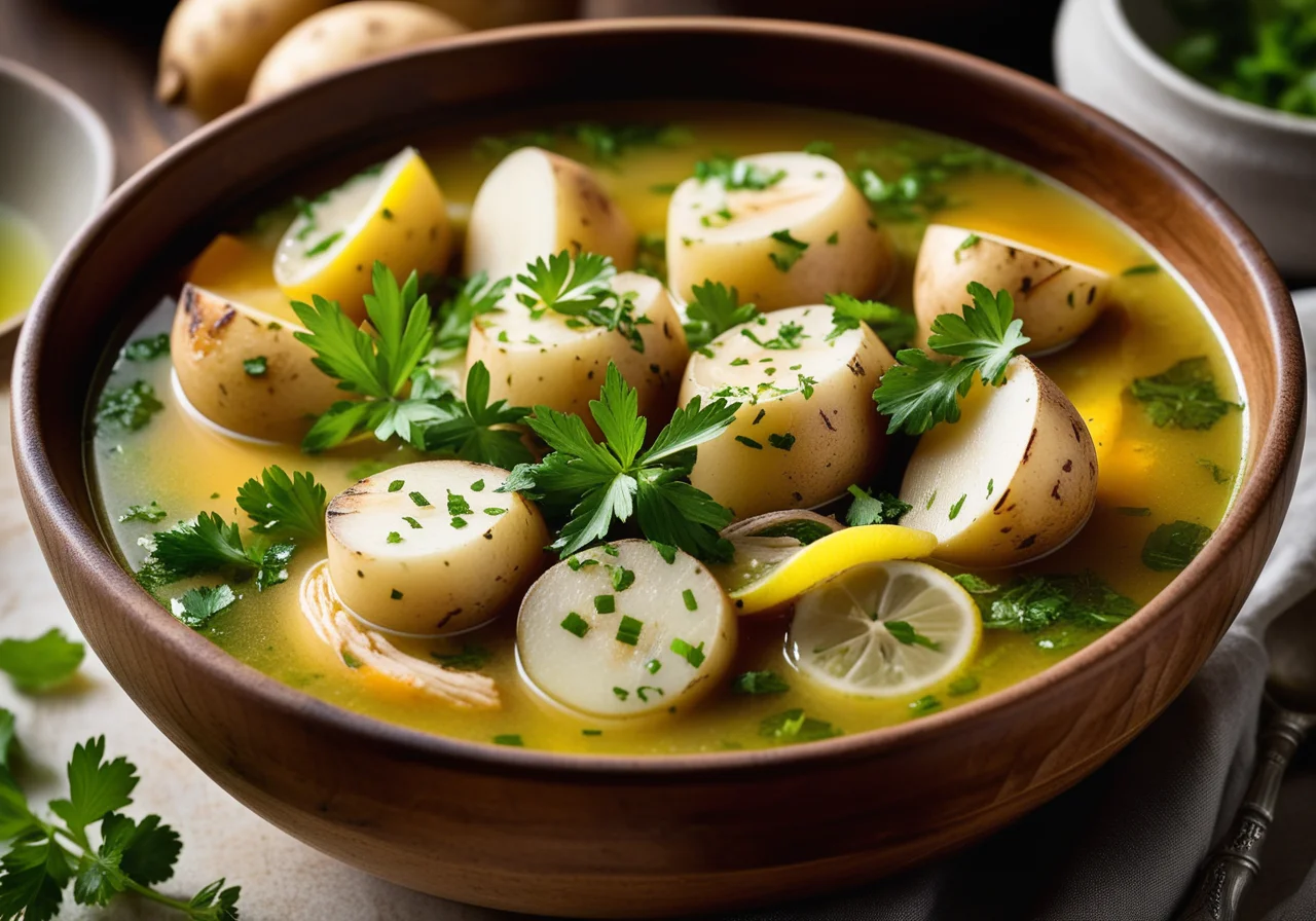 Oriental Potato Stew with Fish