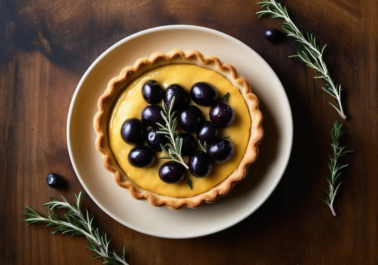 Tartlet with Goat Cheese