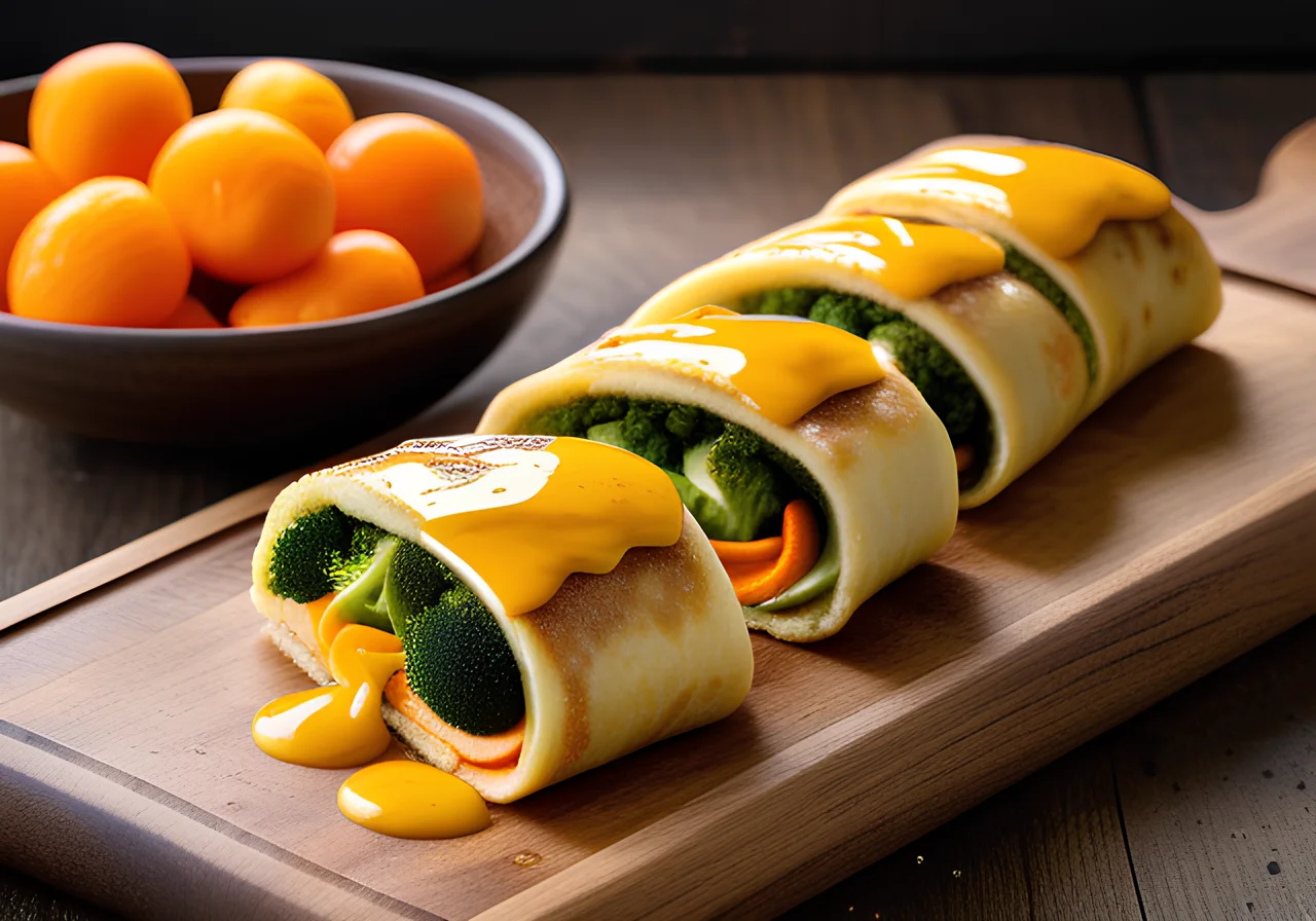 Veggie-Filled Pancakes
