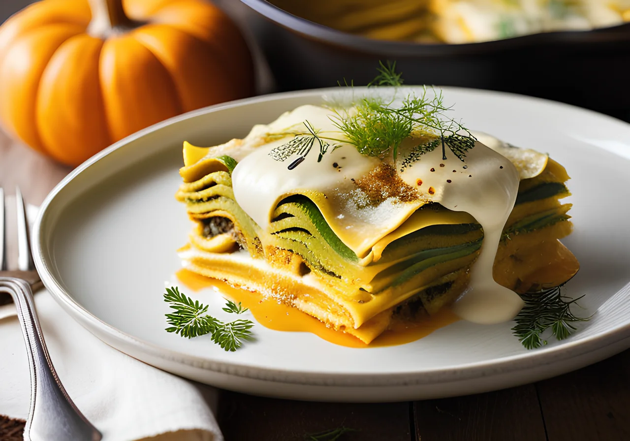 Pumpkin Lasagna
