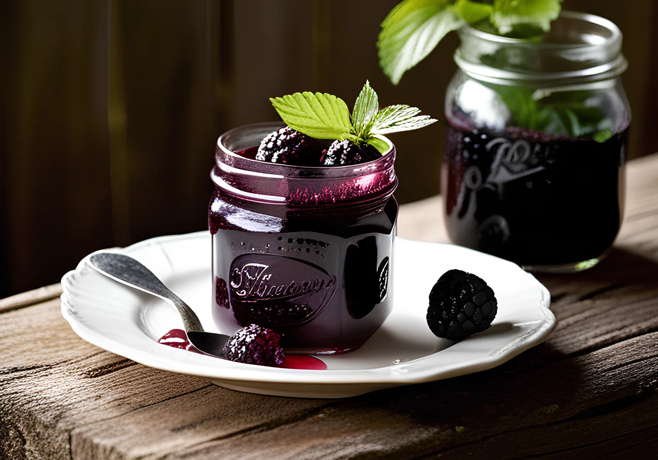 Blackberry Champagne Jam