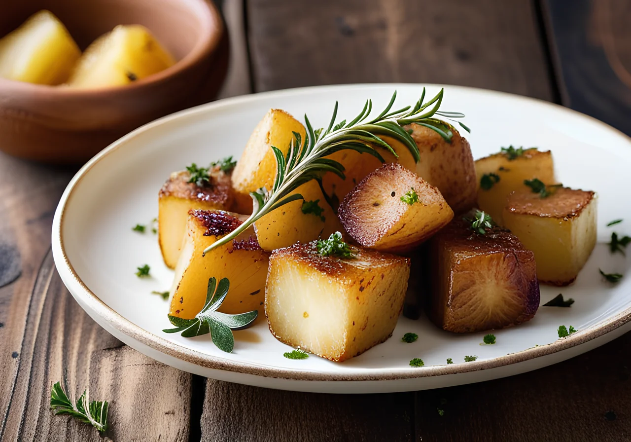 Pan-Seared Boiled Potatoes
