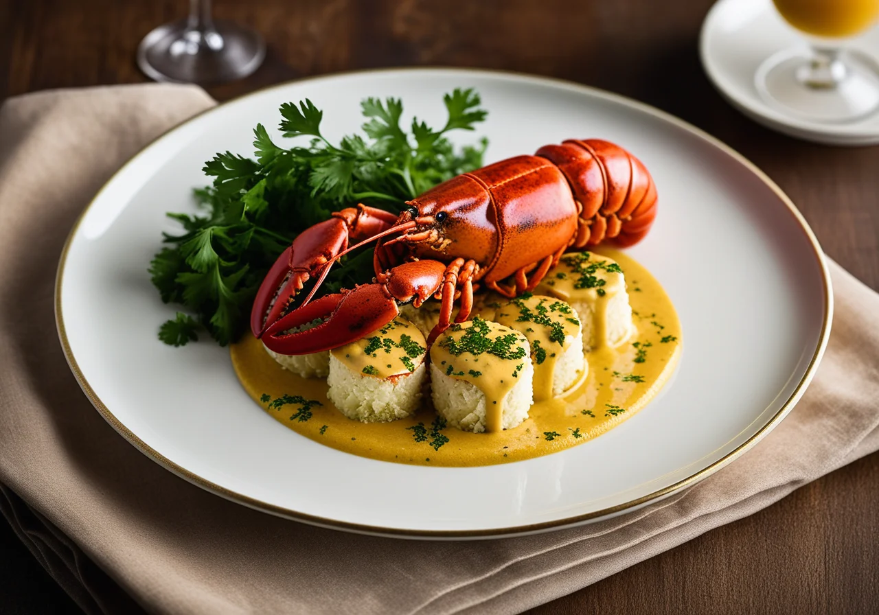 Lobster with Curry Sauce