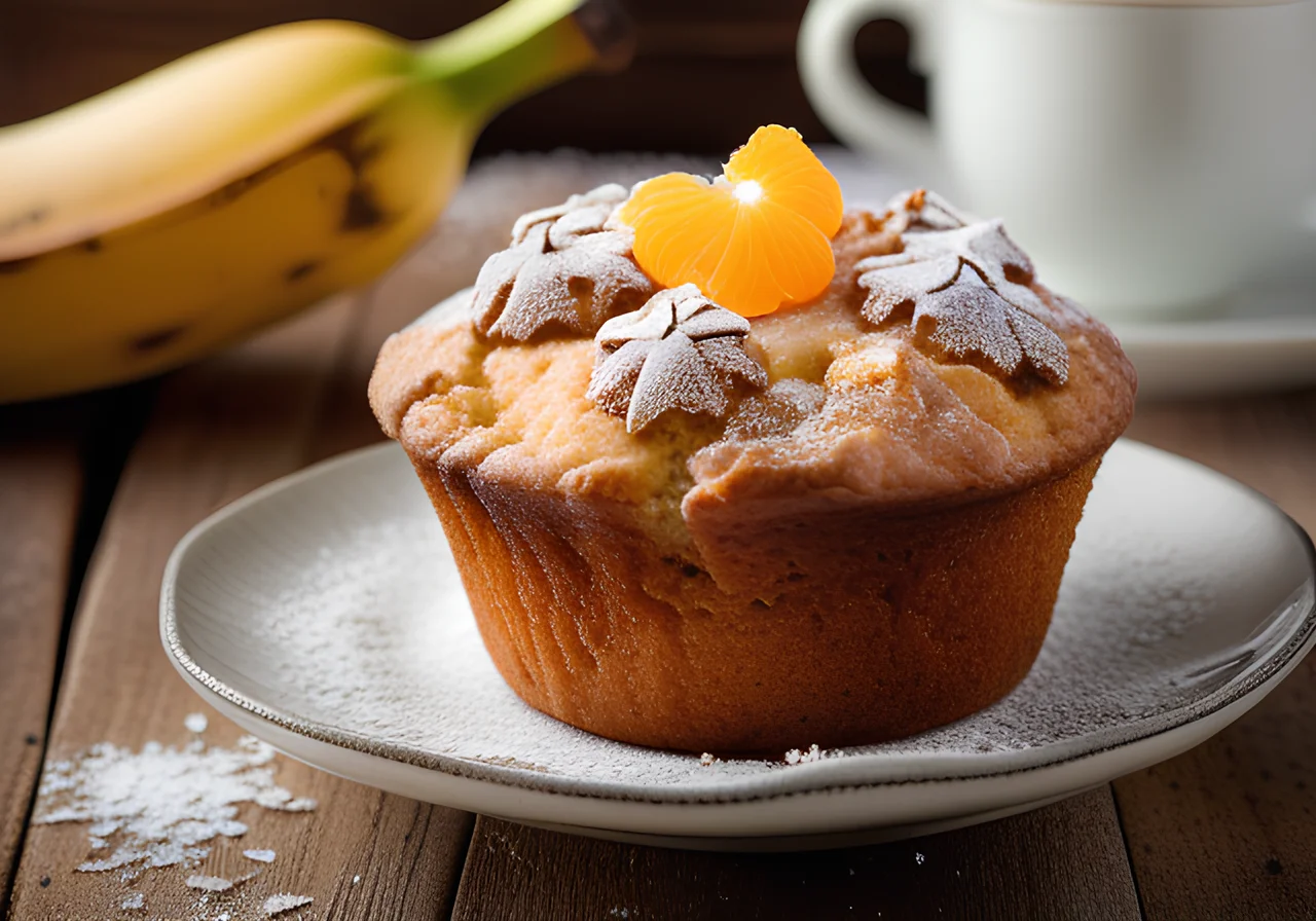 Banana Quark Muffins