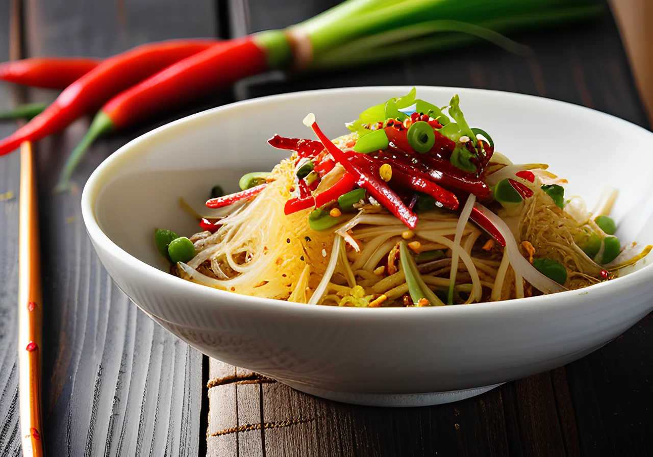 Fried Mung Bean Sprouts