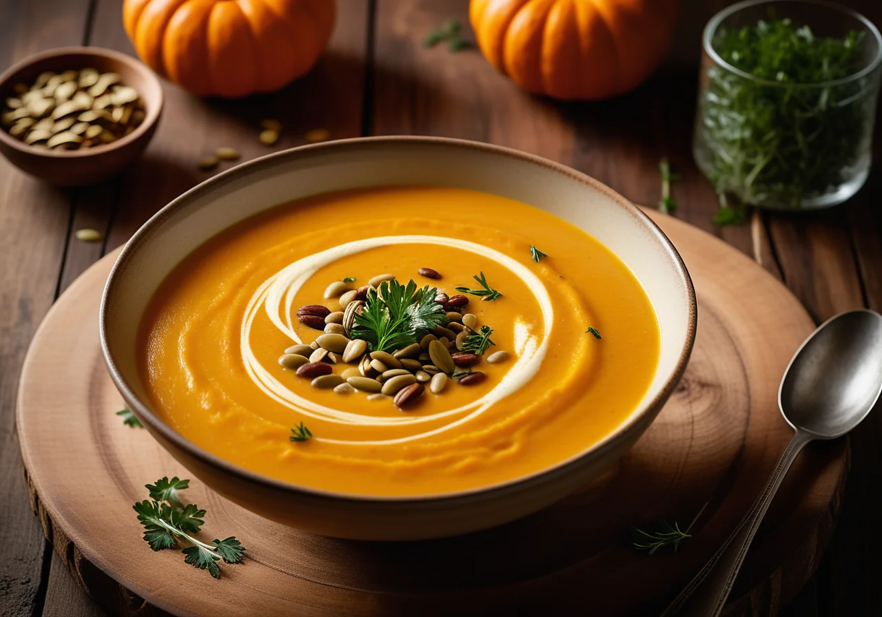 Hokkaido Pumpkin Soup