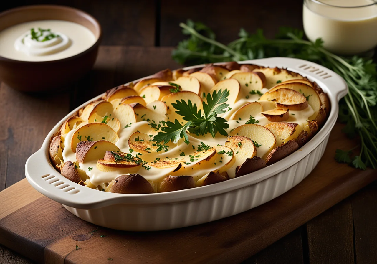 Potato-Parsnip Casserole