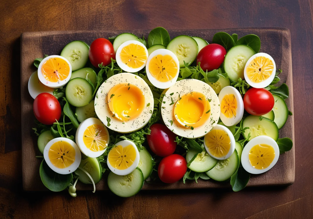 Colorful Egg Salad