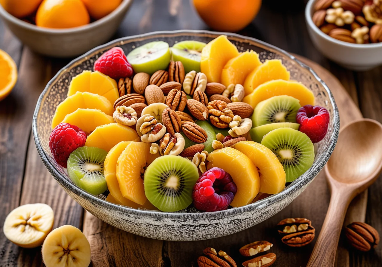 Fruit Salad with Nuts