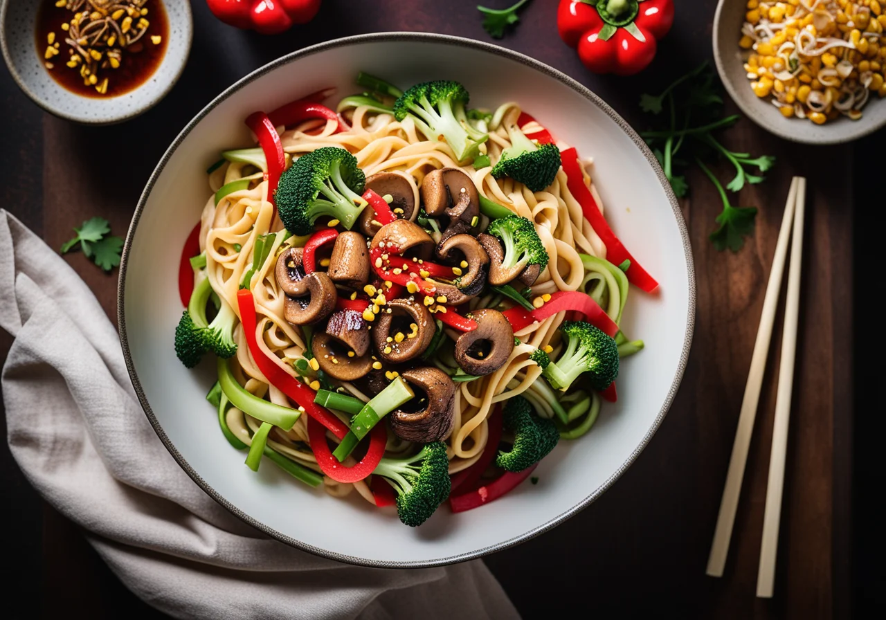 Wok Vegetable Noodles