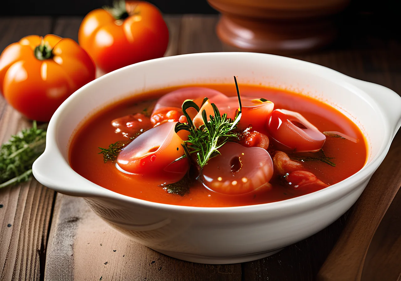 Squid Tomato Stew