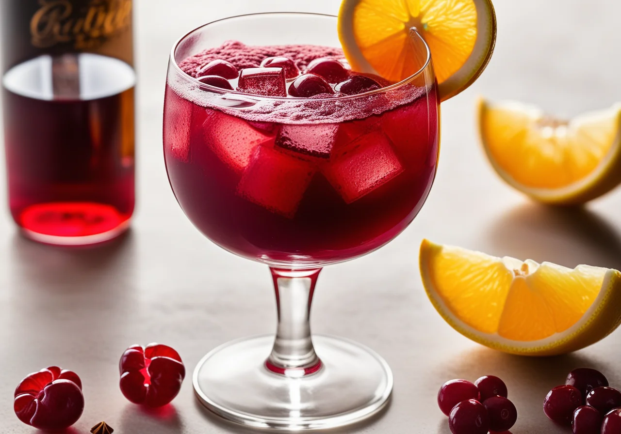 Cold Red Wine Punch