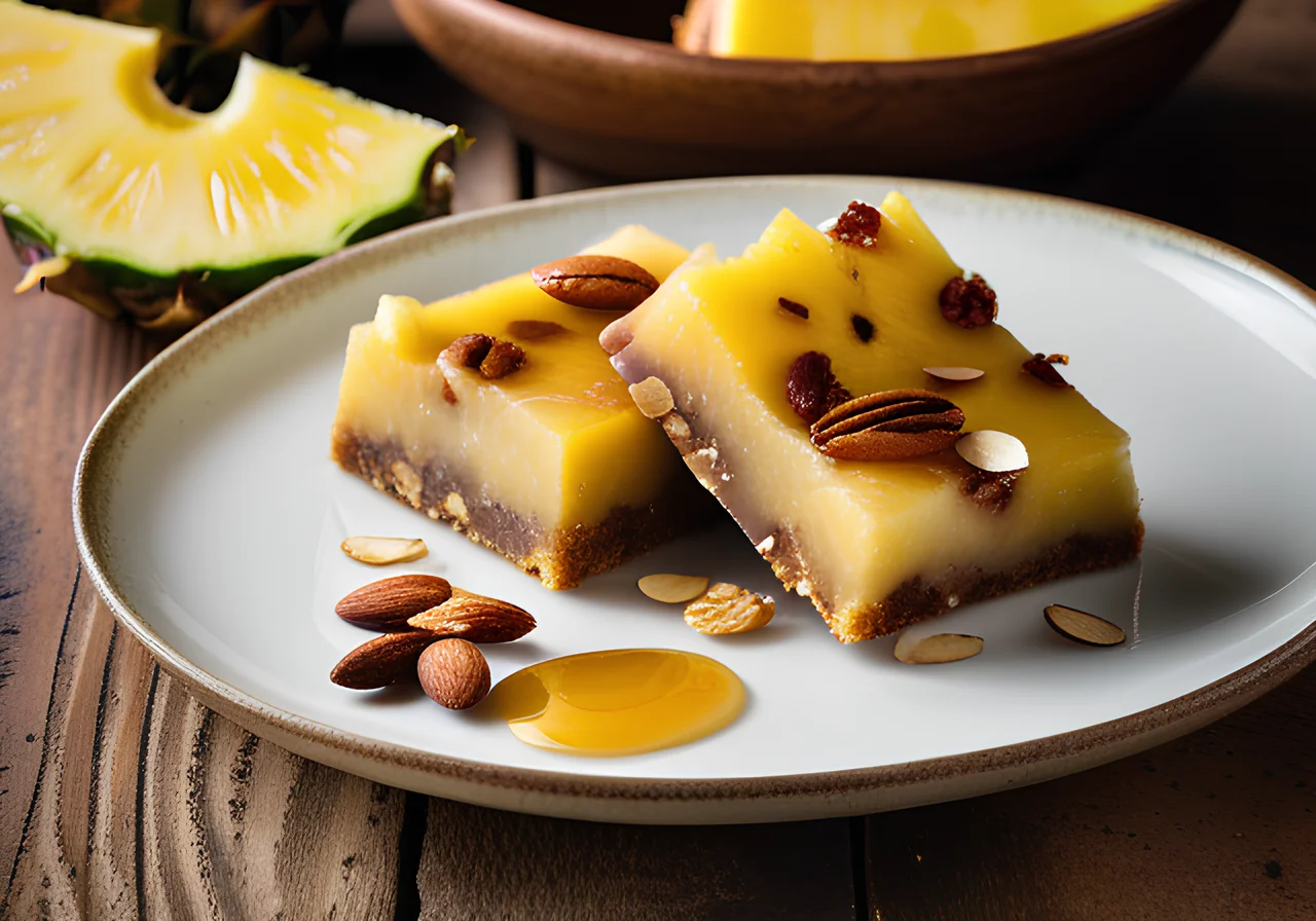 Pineapple Amaranth Bars