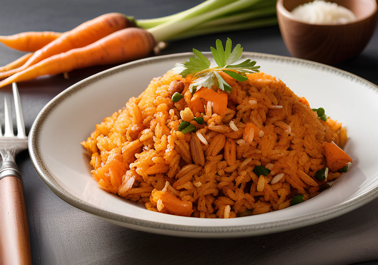 Roasted Carrot Rice