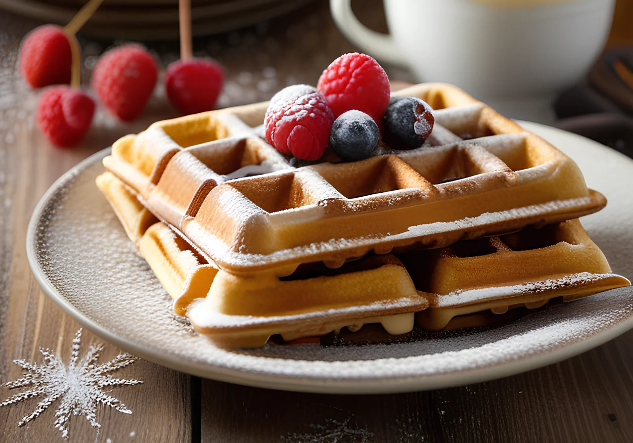 Lactose‑Free Waffles