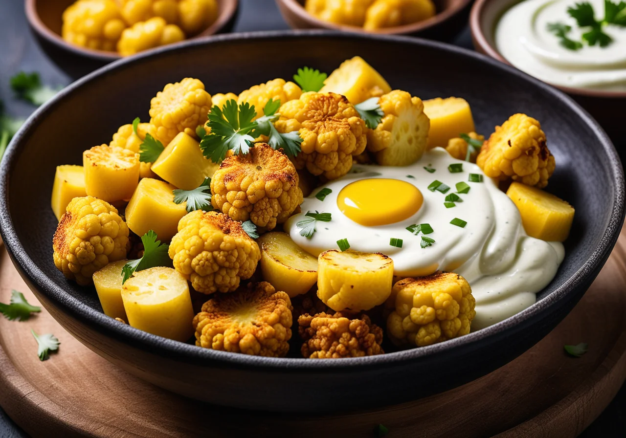 Vegetable Curry with Cauliflower