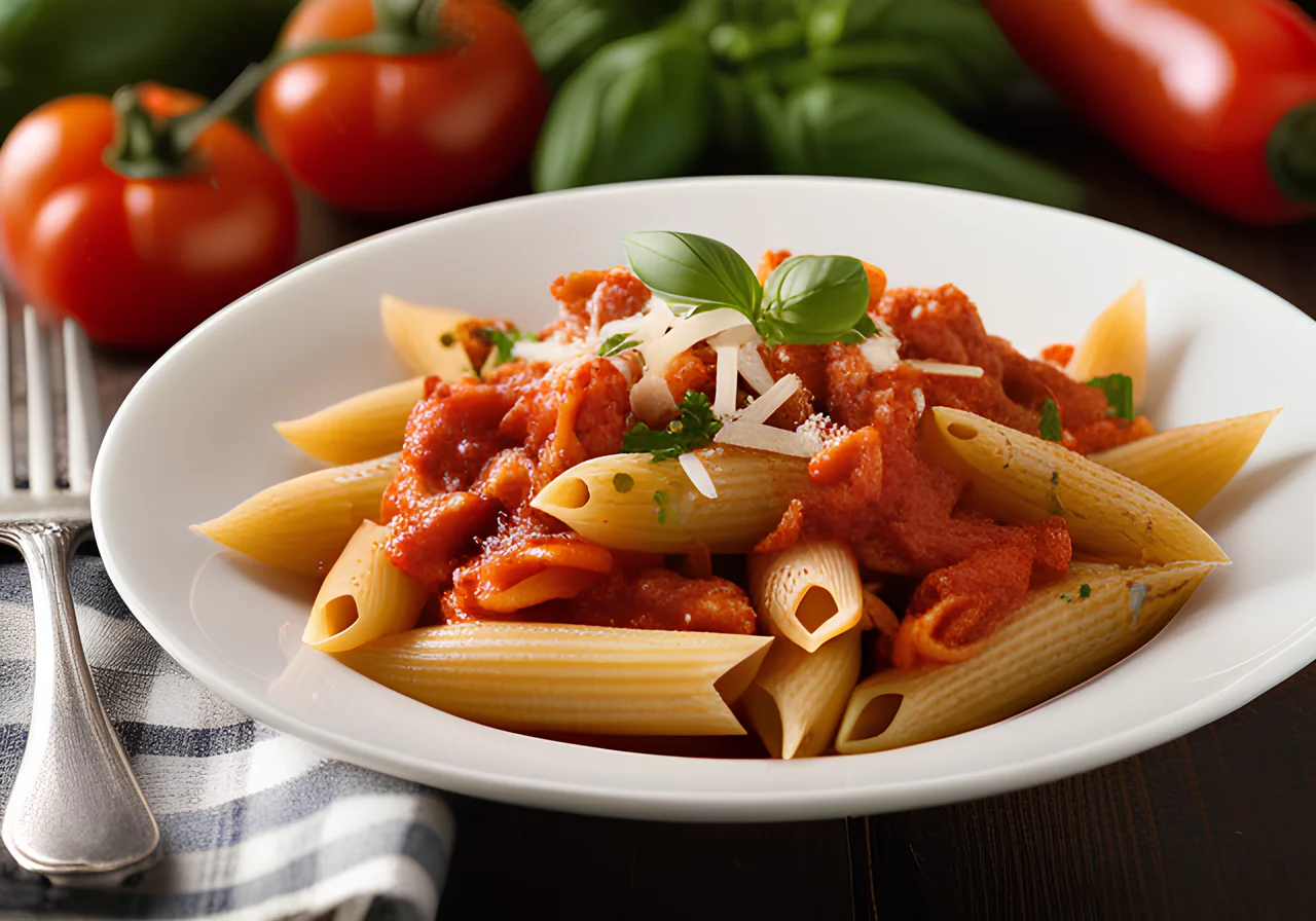 Penne all'arrabbiata – smarter