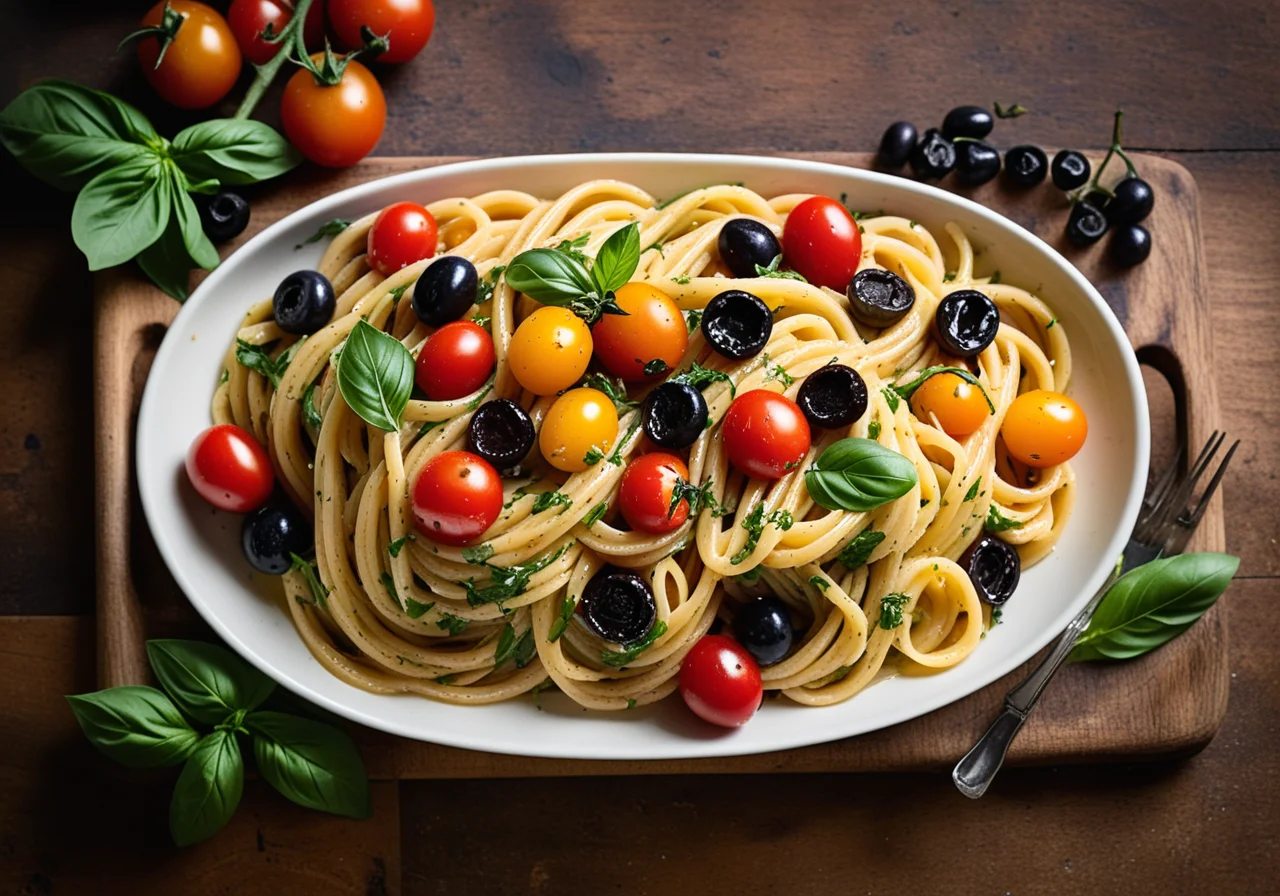 Baked Pasta with Broccoli Rabe and Garlic