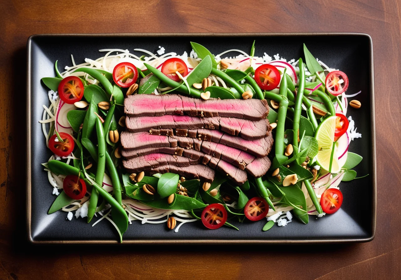 Thai Beef Salad with Lime Vinaigrette